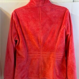 Lilly Pulitzer Vibrant Coral fleece Jacket